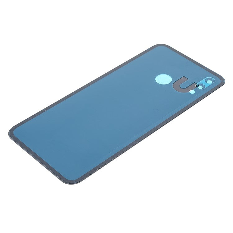 Back Battery Housing Cover with Camera Ring Lens Cover Part (without Logo) for Huawei P20 Lite (2018)/Nova 3e (China) - White