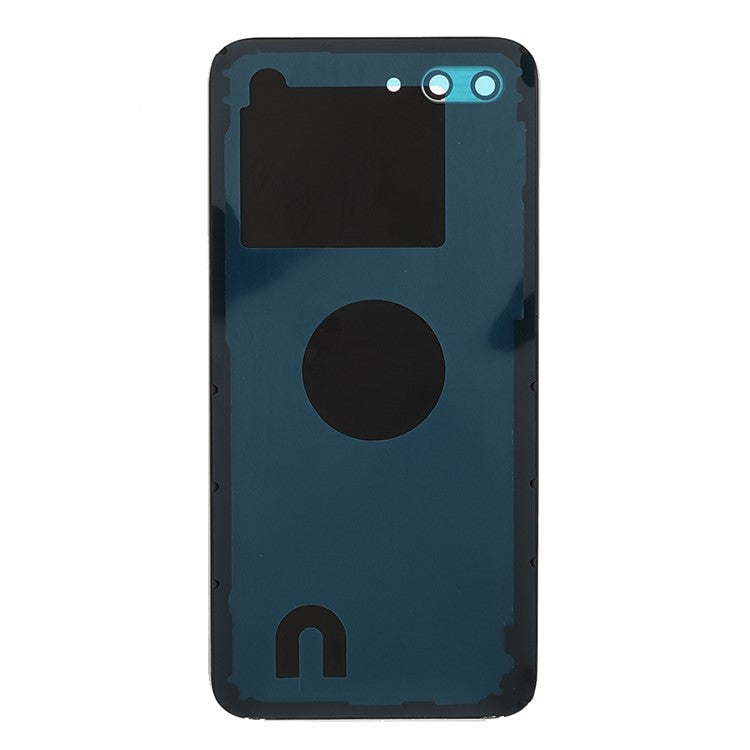 Battery Back Cover with Camera Ring Lens Cover Part (without Logo) for Huawei Honor 10 - Black