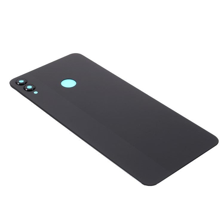 Battery Housing Back Cover with Camera Ring Lens Cover Replacement (without Logo) for Huawei Honor 8X - Black