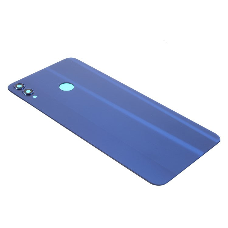 Battery Housing Back Cover with Camera Ring Lens Cover Replacement (without Logo) for Huawei Honor 8X - Blue