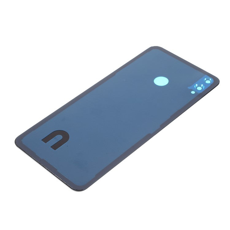 Battery Housing Back Cover with Camera Ring Lens Cover Replacement (without Logo) for Huawei Honor 8X - Blue
