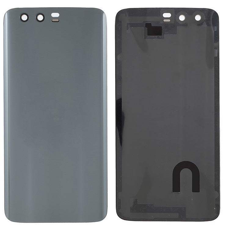 Housing Battery Door Back Cover Replacement Parts with Camera Ring Cover (without Logo) for Huawei Honor 9 - Grey