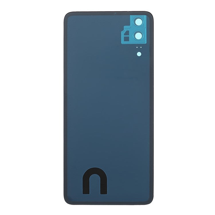Battery Back Rear Cover Housing Door Replacement with Camera Ring Cover (without Logo) for Huawei P20 - Black