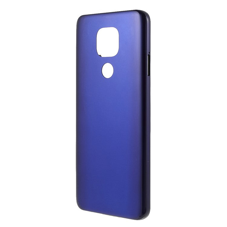 OEM Disassembly Back Cover Part Replacement (without Logo) for Motorola Moto G9 Play - Blue
