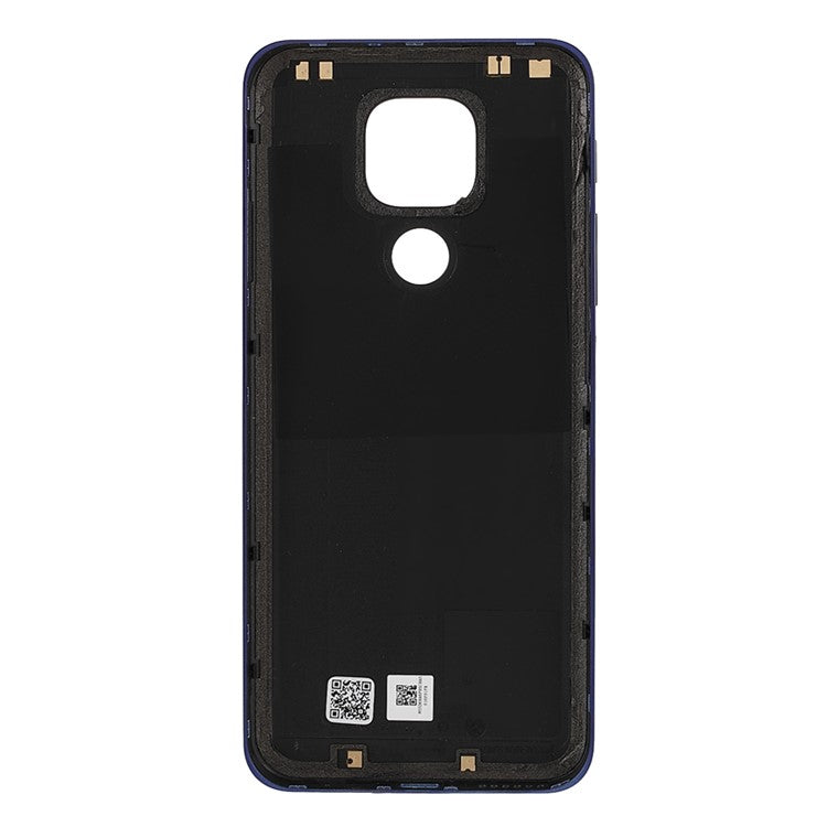 OEM Disassembly Back Cover Part Replacement (without Logo) for Motorola Moto G9 Play - Blue