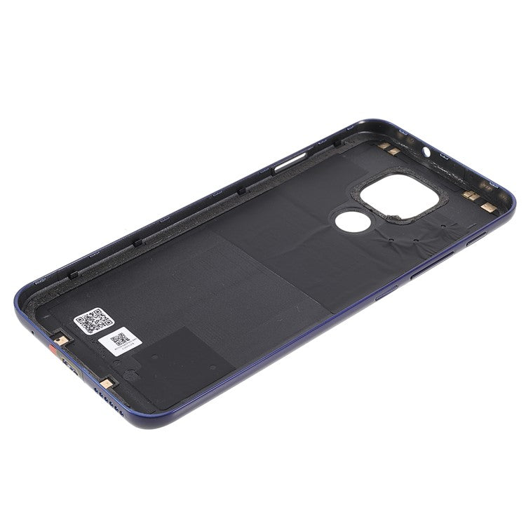 OEM Disassembly Back Cover Part Replacement (without Logo) for Motorola Moto G9 Play - Blue