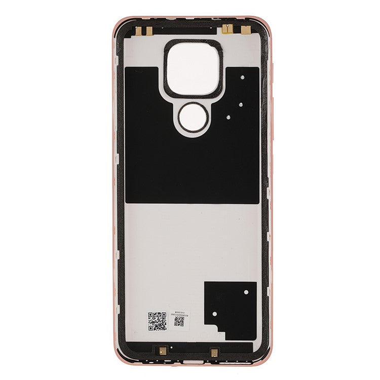 OEM Disassembly Back Cover Part Replacement (without Logo) for Motorola Moto G9 Play - Pink