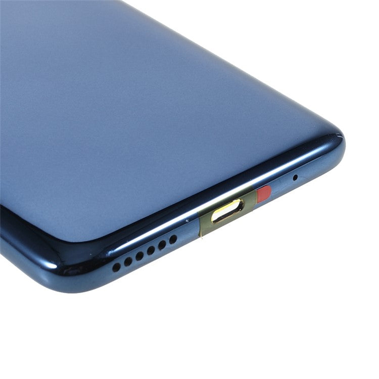 OEM Battery Back Rear Cover Door Housing Replacement for Motorola Moto G9 Plus - Blue