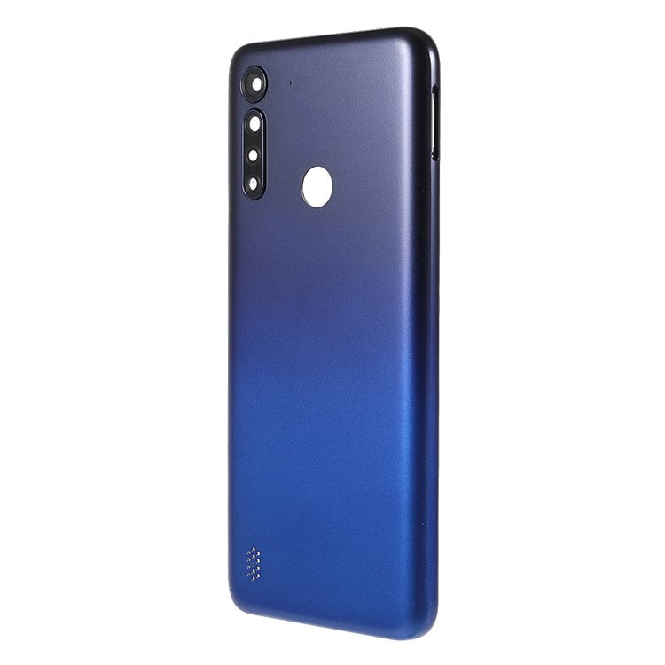 OEM Rear Housing Back Cover Replacement (without Logo) for Motorola Moto G8 Power Lite - Royal Blue