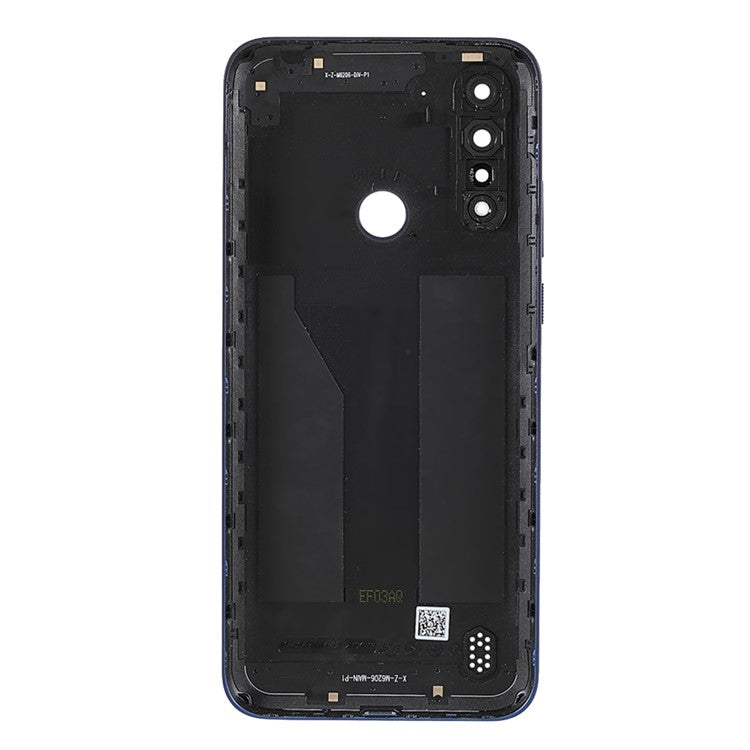 OEM Rear Housing Back Cover Replacement (without Logo) for Motorola Moto G8 Power Lite - Royal Blue