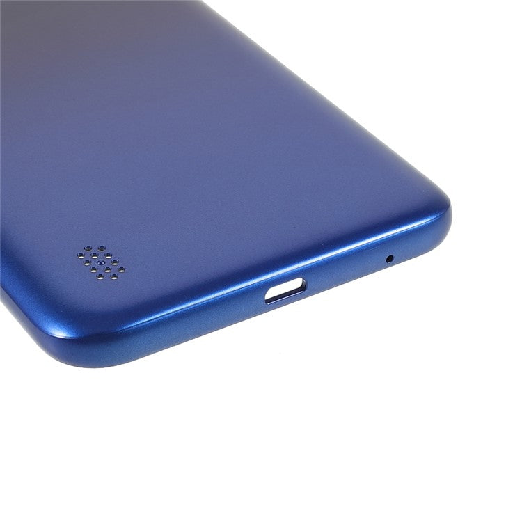 OEM Rear Housing Back Cover Replacement (without Logo) for Motorola Moto G8 Power Lite - Royal Blue