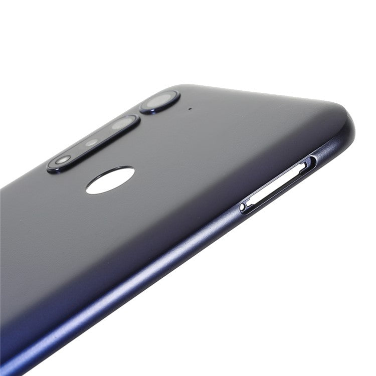 OEM Rear Housing Back Cover Replacement (without Logo) for Motorola Moto G8 Power Lite - Royal Blue