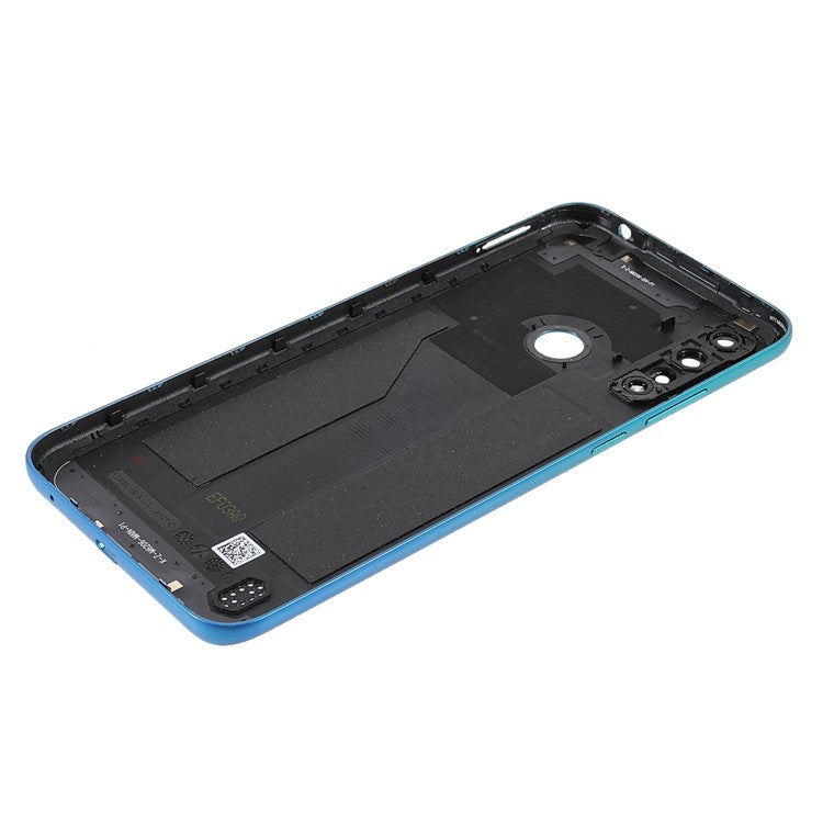OEM Rear Housing Back Cover Replacement (without Logo) for Motorola Moto G8 Power Lite - Arctic Blue