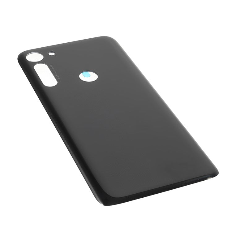 OEM Back Battery Housing Cover with Adhesive Sticker (without Logo) for Motorola Moto G8 Power - Black