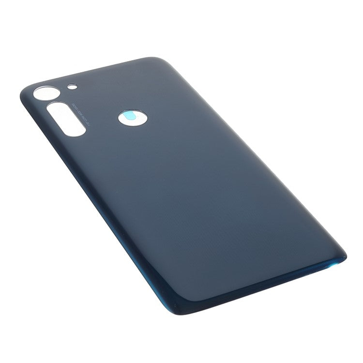 OEM Back Battery Housing Cover with Adhesive Sticker (without Logo) for Motorola Moto G8 Power - Blue
