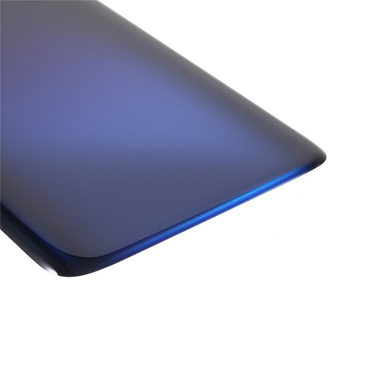 OEM Back Battery Housing Cover with Adhesive Sticker (without Logo) for Motorola Moto G8 Plus - Dark Blue