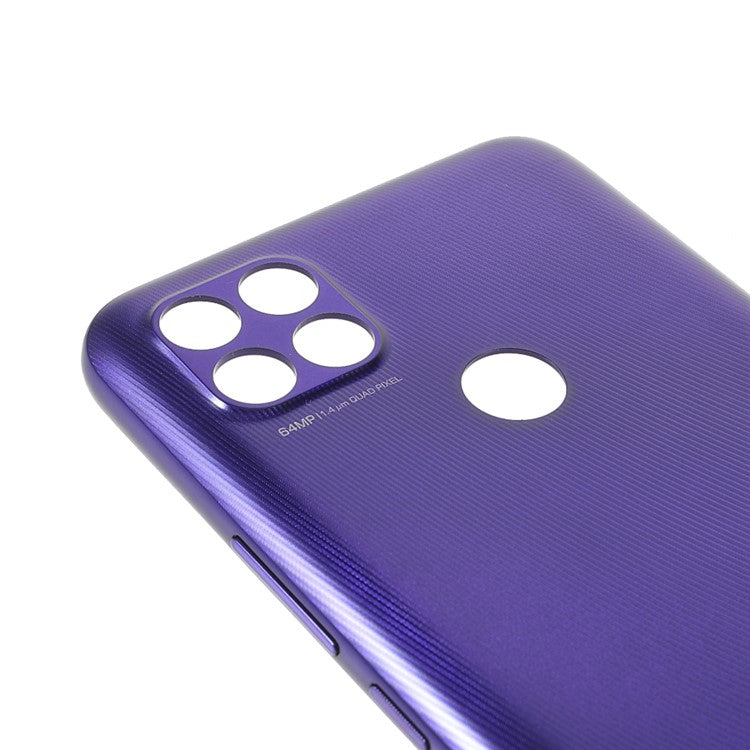 OEM Rear Housing Back Cover Replacement (without Logo) for Motorola Moto G9 Power - Blue