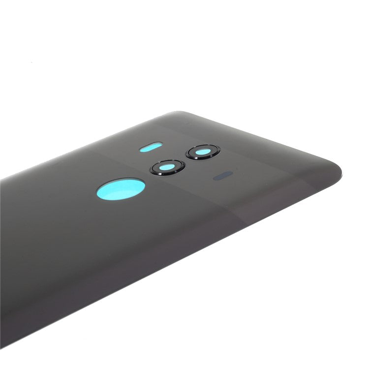 Back Battery Housing Cover with Camera Ring Lens Cover Part (without Logo) for Huawei Mate 10 Pro - Black