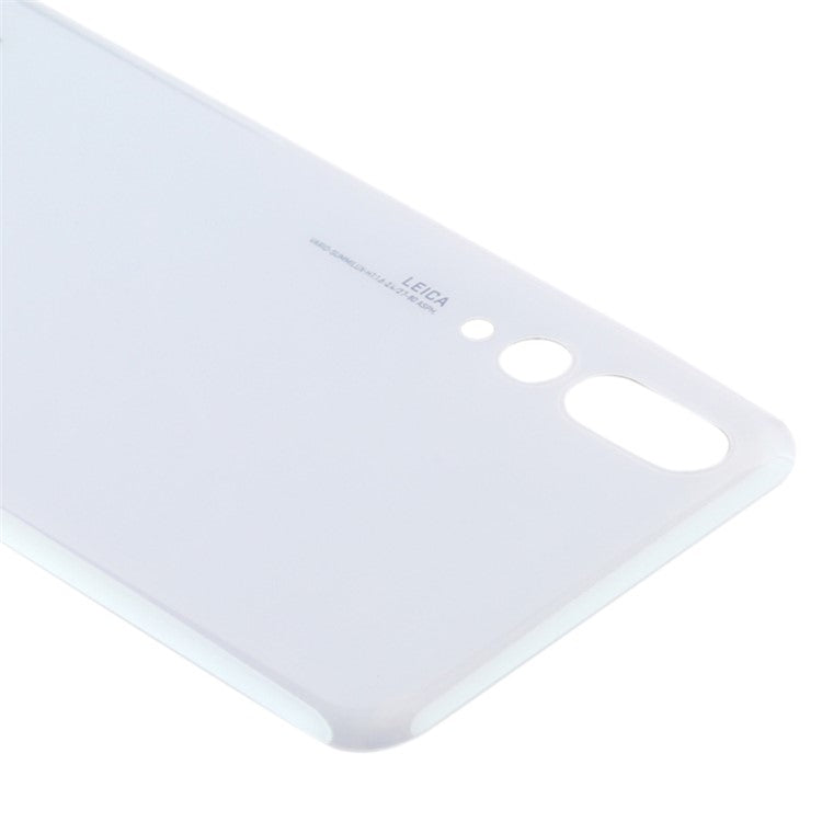 For Huawei P20 Pro Back Battery Housing Cover Replacement (without Logo) - White