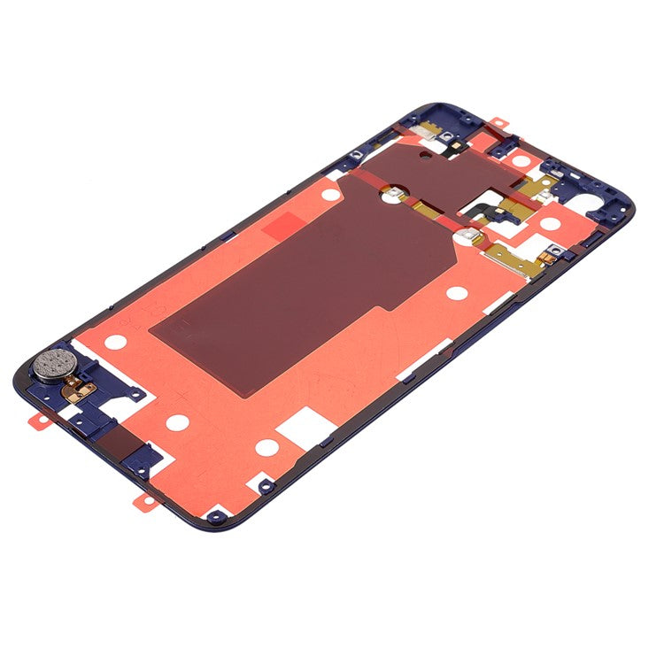 OEM Rear Housing Supporting Frame Battery Back Cover Bracket with NFC Flex Cable (without Logo) for Honor 20/nova 5T - Blue