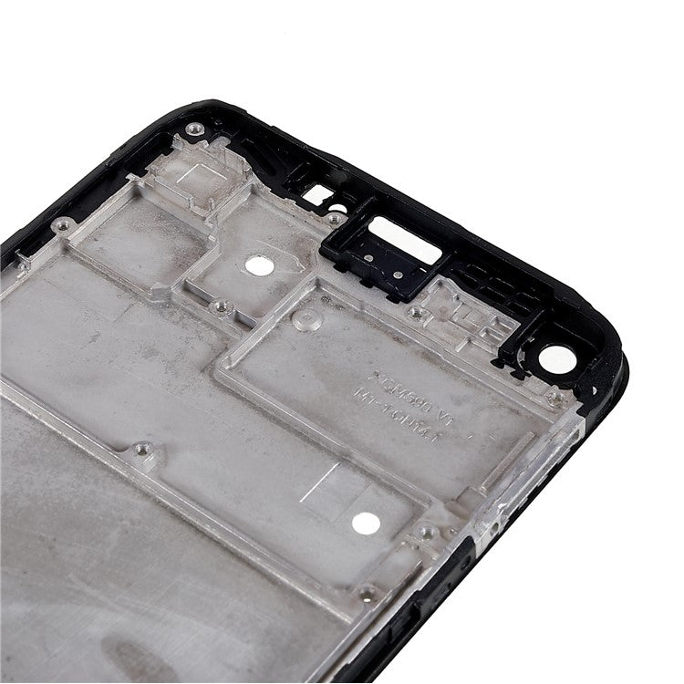 Middle Plate Frame Repair Part (A-Side) (without Logo) for Realme 7 Pro - Black
