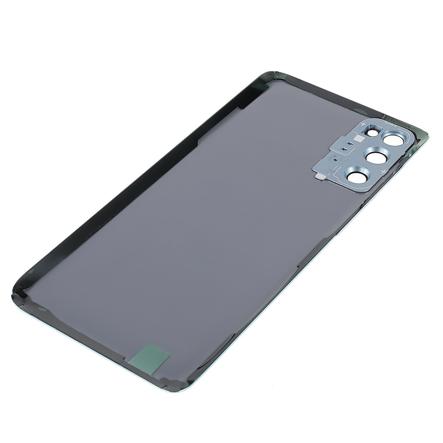 For Samsung Galaxy S20 Back Battery Housing Cover with Camera Ring Lens Cover Part (without Logo) - Blue