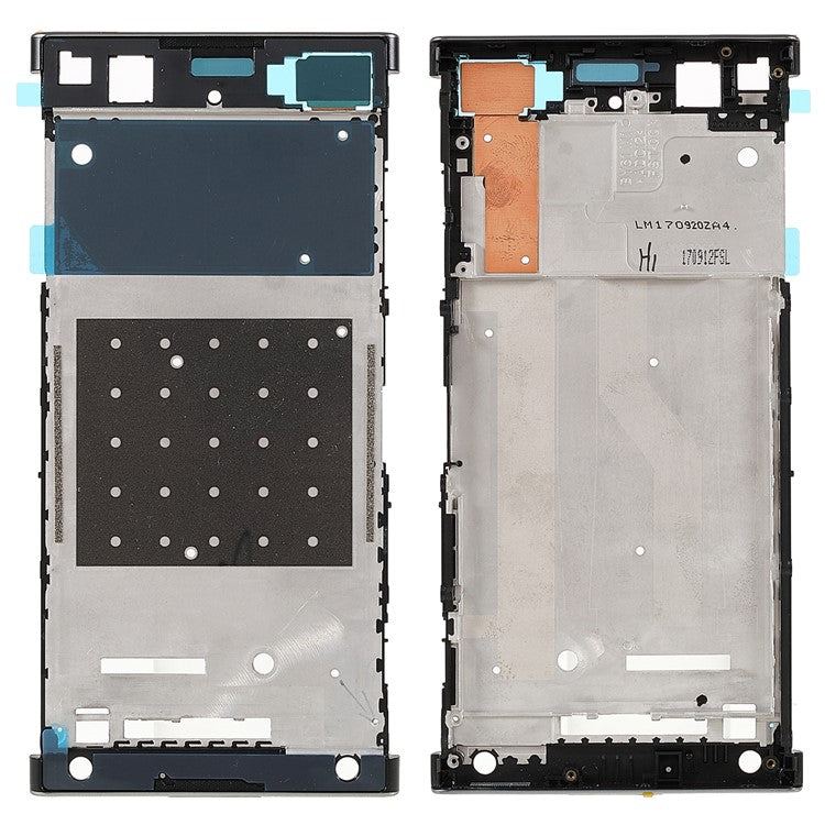 OEM Middle Plate Frame Replacement (without Logo) for Sony Xperia XA1 Plus - Black