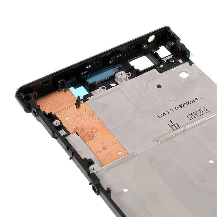 OEM Middle Plate Frame Replacement (without Logo) for Sony Xperia XA1 Plus - Black