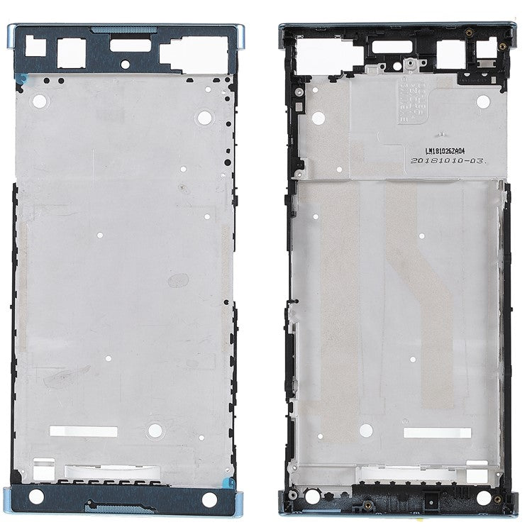 For Sony Xperia XA1 Plus OEM Middle Plate Frame Replacement (without Logo) - Blue