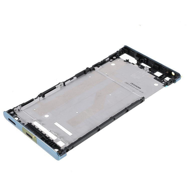 For Sony Xperia XA1 Plus OEM Middle Plate Frame Replacement (without Logo) - Blue