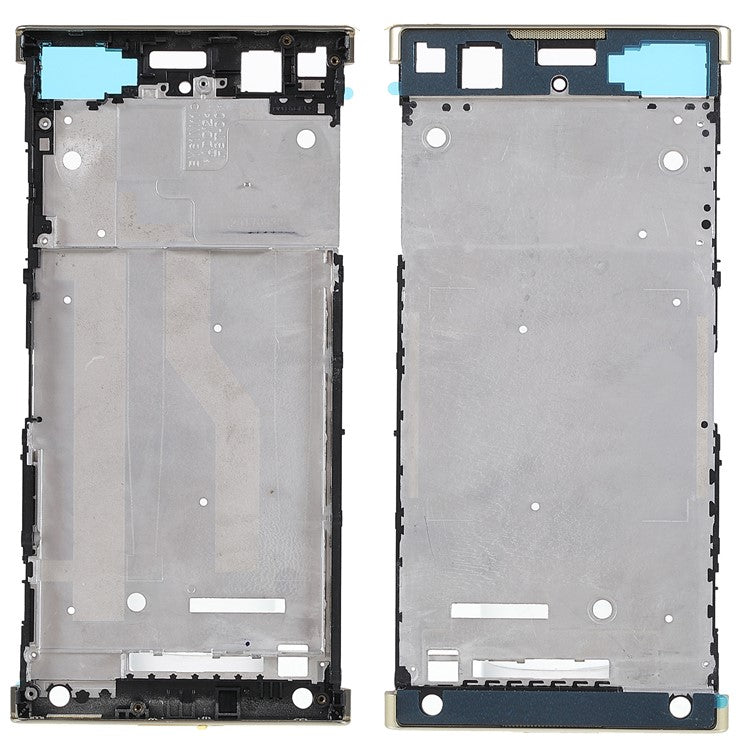 For Sony Xperia XA1 Plus OEM Middle Plate Frame Replacement (without Logo) - Gold