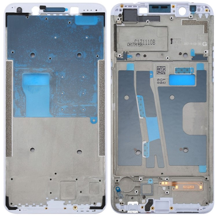 For Oppo A73 / F5 Middle Plate Frame Repair Part (A-Side) (without Logo) - White