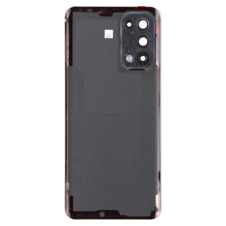 For Oppo Reno5 5G / Find X3 Lite PEGM00, PEGT00, CPH2145 OEM Back Battery Housing Cover with Camera Ring Lens Cover Part - Orange