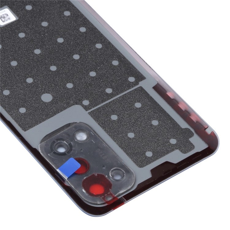 For Oppo Reno5 5G / Find X3 Lite PEGM00, PEGT00, CPH2145 OEM Back Battery Housing Cover with Camera Ring Lens Cover Part - Blue