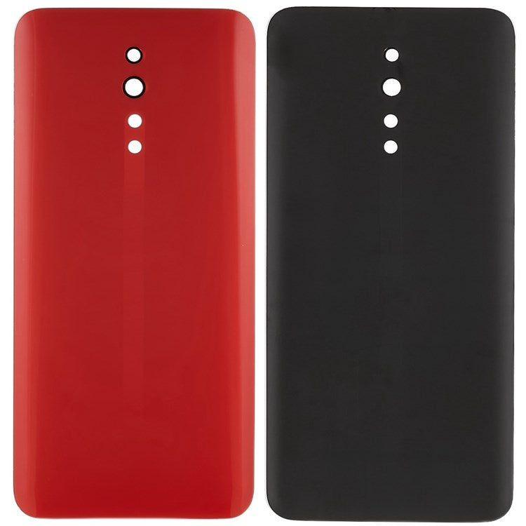 For Oppo Reno Z Back Battery Housing Cover Cell Phone Replacement Parts (without Logo) - Orange