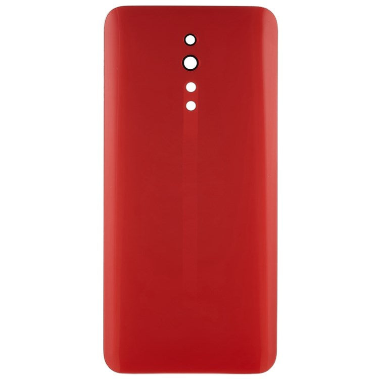 For Oppo Reno Z Back Battery Housing Cover Cell Phone Replacement Parts (without Logo) - Orange
