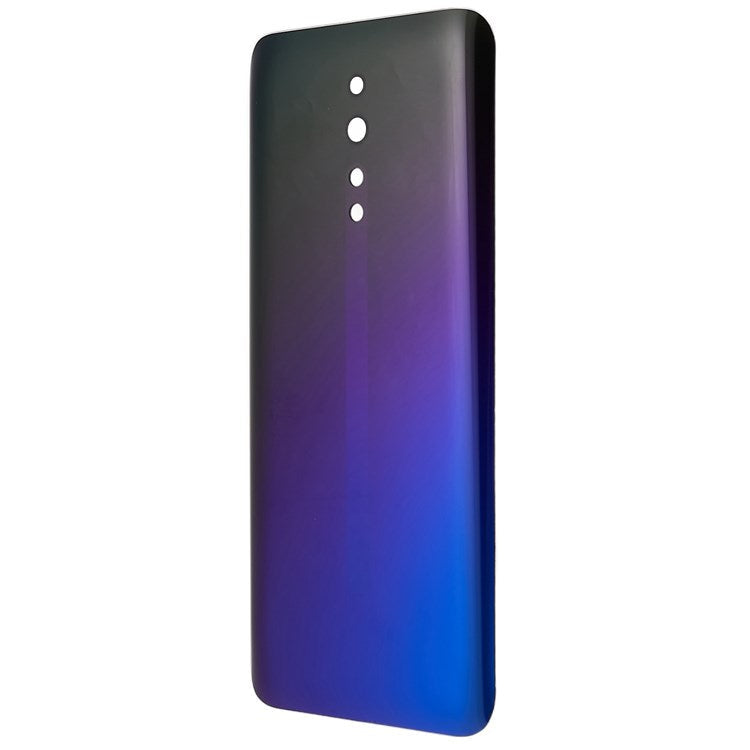 For Oppo Reno Z Back Battery Housing Cover Cell Phone Replacement Parts (without Logo) - Purple