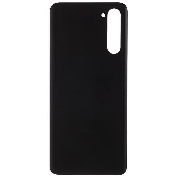For OPPO Reno3 5G Phone Back Battery Housing Cover Replacement Parts (without Logo) - Black