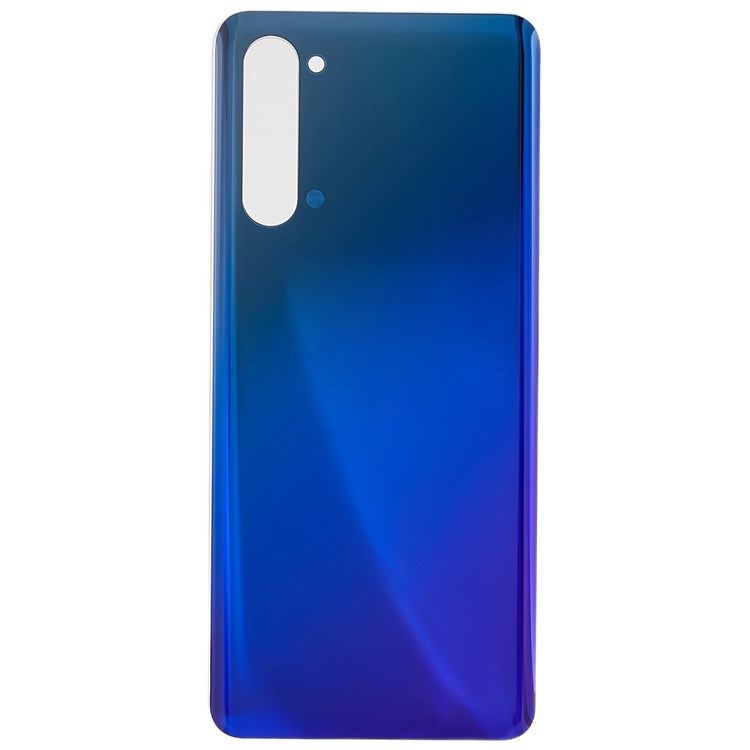 For OPPO Reno3 5G Phone Back Battery Housing Cover Replacement Parts (without Logo) - Blue