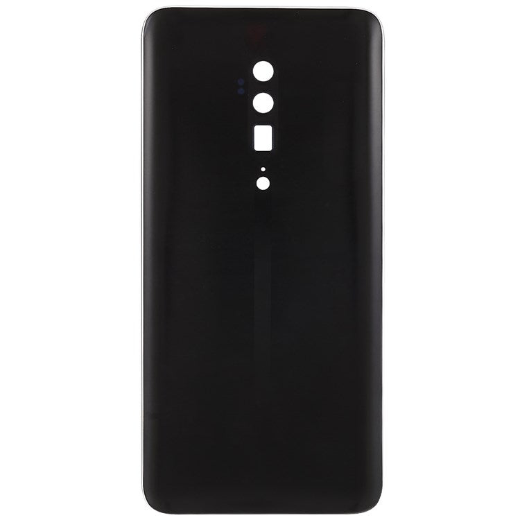 For Oppo Reno 10x Zoom Back Battery Housing Cover Smart Phone Replacement Parts (without Logo) - Black