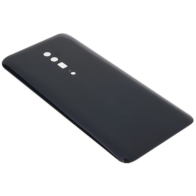 For Oppo Reno 10x Zoom Back Battery Housing Cover Smart Phone Replacement Parts (without Logo) - Black