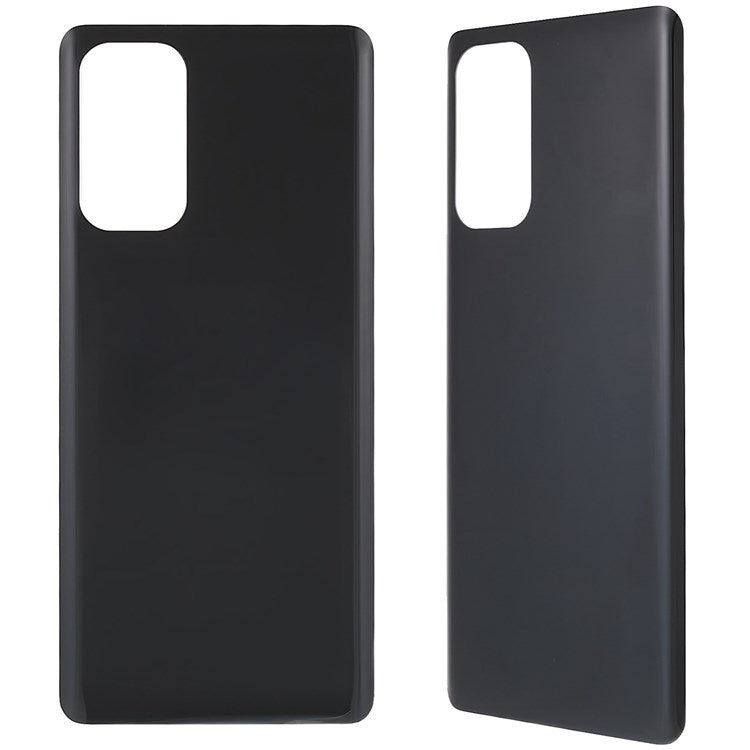 For Oppo Reno5 Pro 5G Back Battery Housing Cover Replacement Part (without Logo) - Black