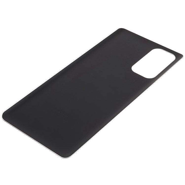 For Oppo Reno5 Pro 5G Back Battery Housing Cover Replacement Part (without Logo) - Black