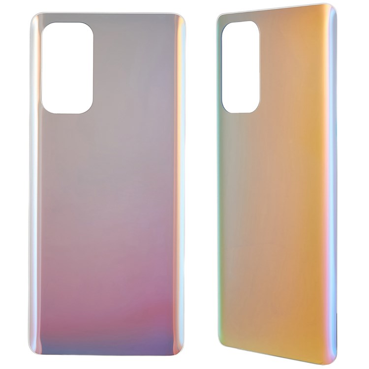 For Oppo Reno5 Pro 5G Back Battery Housing Cover Replacement Part (without Logo) - Red