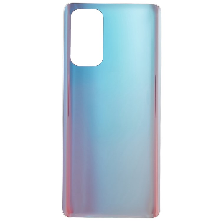 For Oppo Reno5 Pro 5G Back Battery Housing Cover Replacement Part (without Logo) - Silver