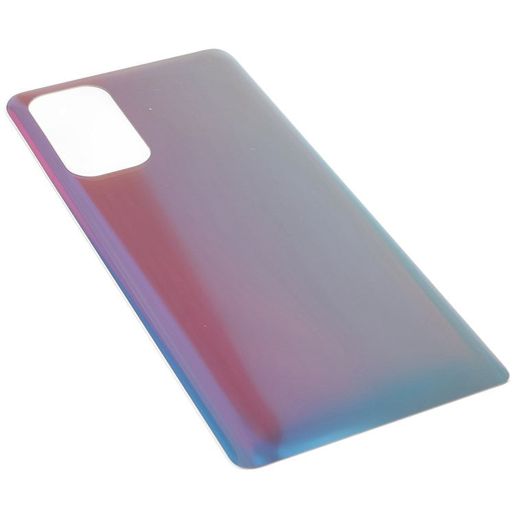 For Oppo Reno5 Pro 5G Back Battery Housing Cover Replacement Part (without Logo) - Silver