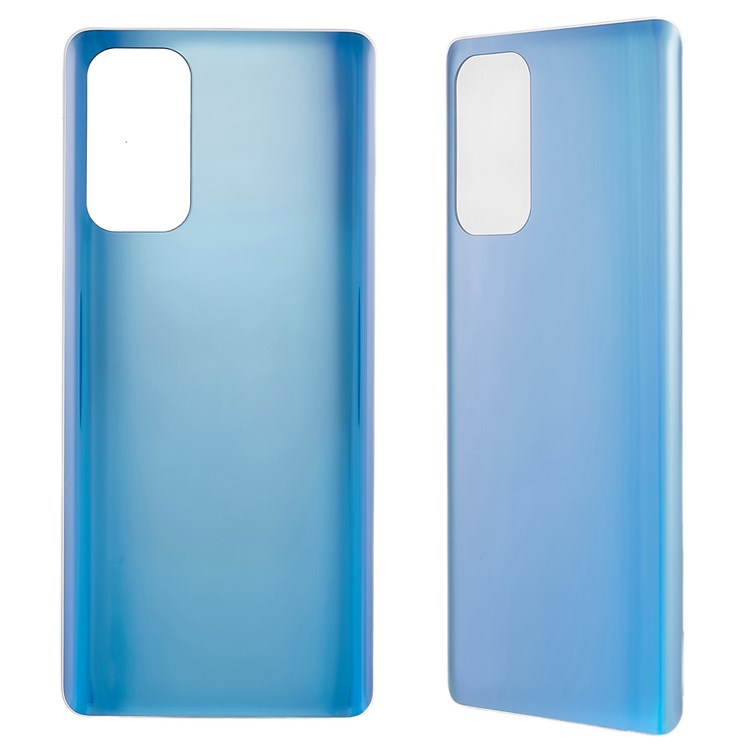 For Oppo Reno5 Pro 5G Back Battery Housing Cover Replacement Part (without Logo) - Blue