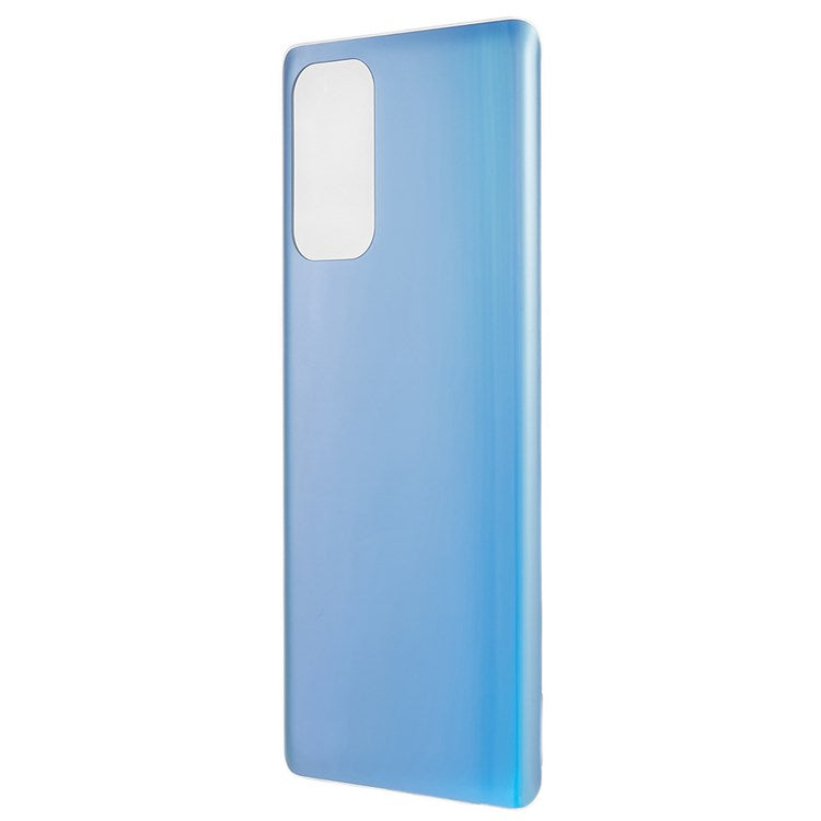For Oppo Reno5 Pro 5G Back Battery Housing Cover Replacement Part (without Logo) - Blue