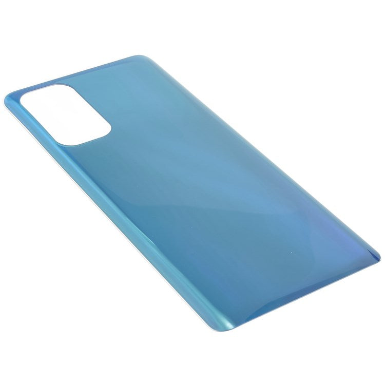 For Oppo Reno5 Pro 5G Back Battery Housing Cover Replacement Part (without Logo) - Blue