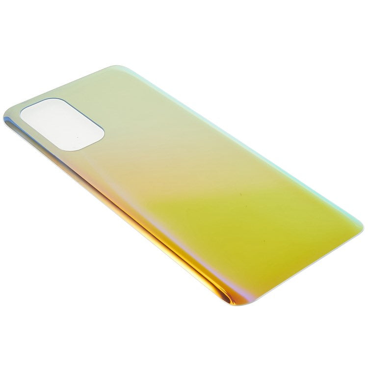 For Oppo Reno5 4G/5G Phone Replacement Back Battery Housing Cover (without Logo) - Silver